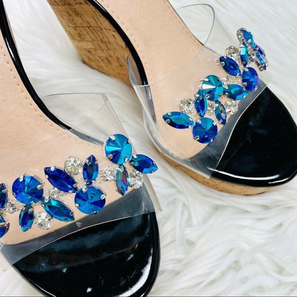 Black clear cork wedge - Picture 7 of 7